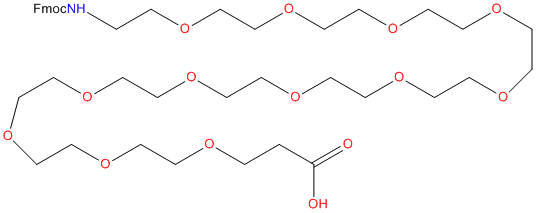 Fmoc-N-amido-PEG12-Acid