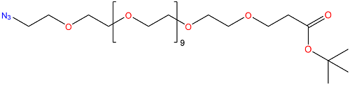 N3-PEG12-CH2CH2COOtBu