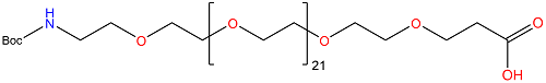 Boc-N-amido-PEG24-acid