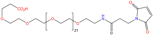 Mal-amido-PEG24-acid