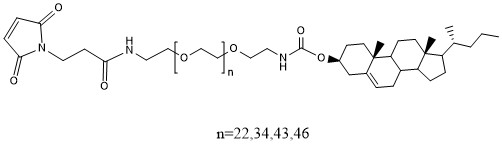 Cholesterol-PEG-Mal