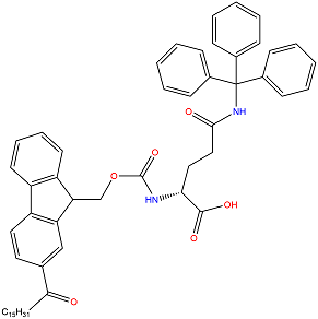 Amoc-01-D-Gln(Trt)-OH