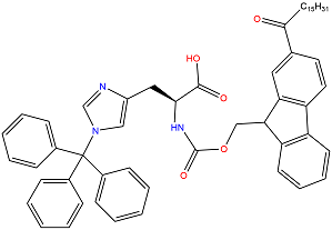 Amoc-01-His(Trt)-OH
