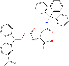 Amoc-D-Asn(Trt)-OH