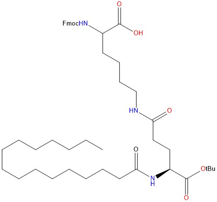 Fmoc-Lys(Pal-Glu-OtBu)-OH